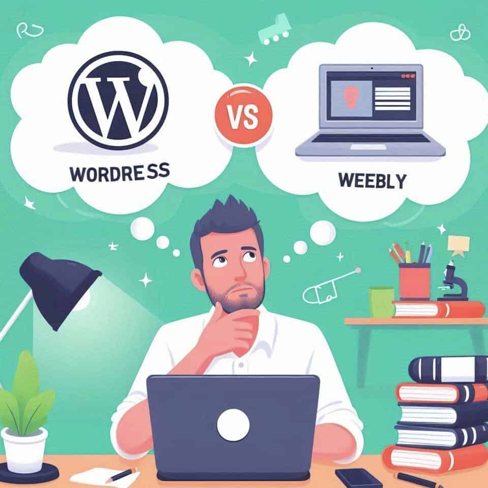 wordpress vs weebly