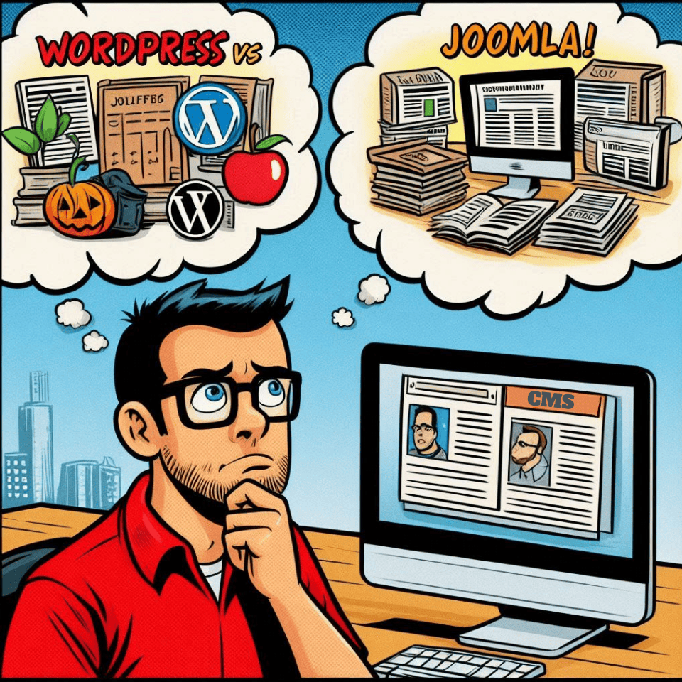 wordpress vs joomla