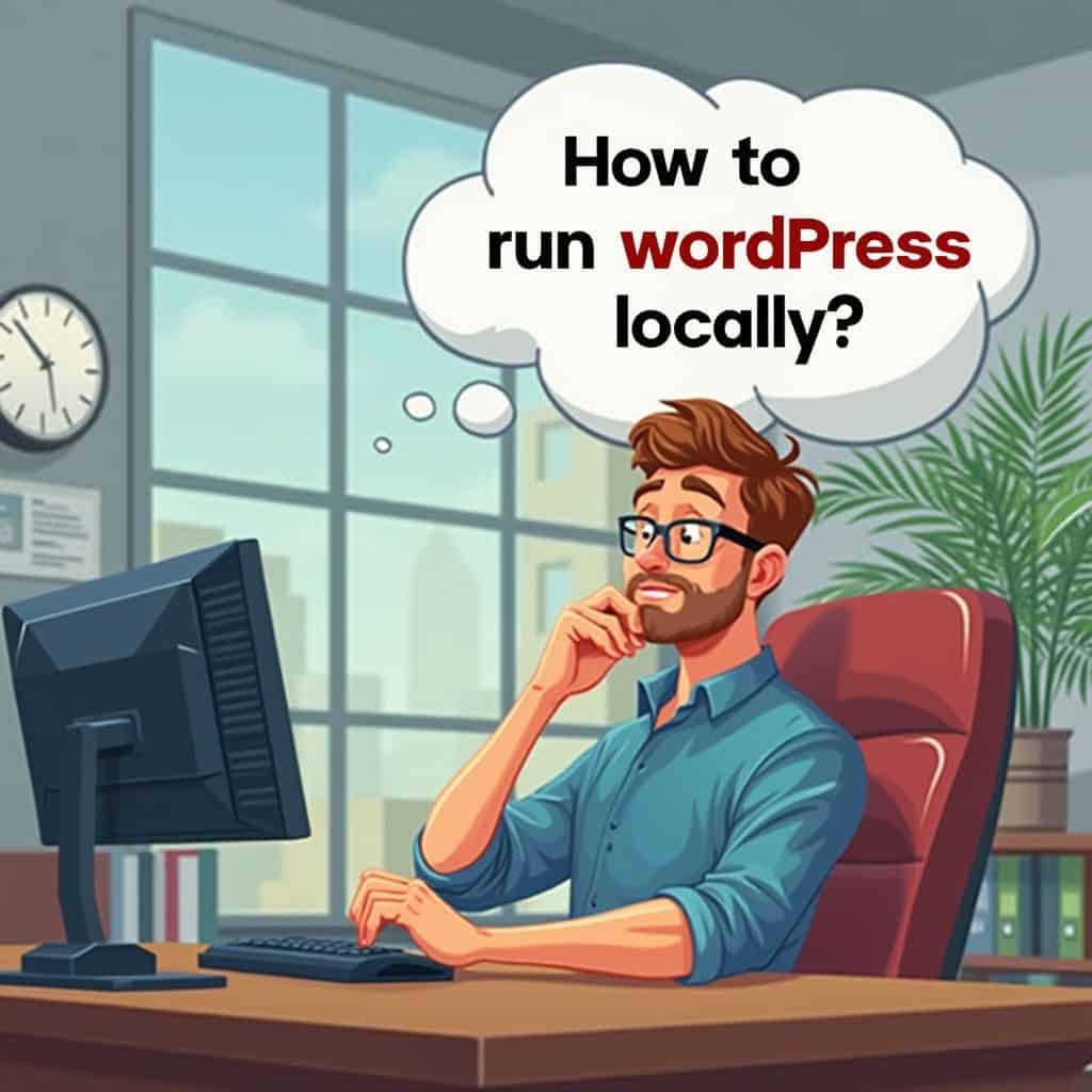 how to run wordpress locally