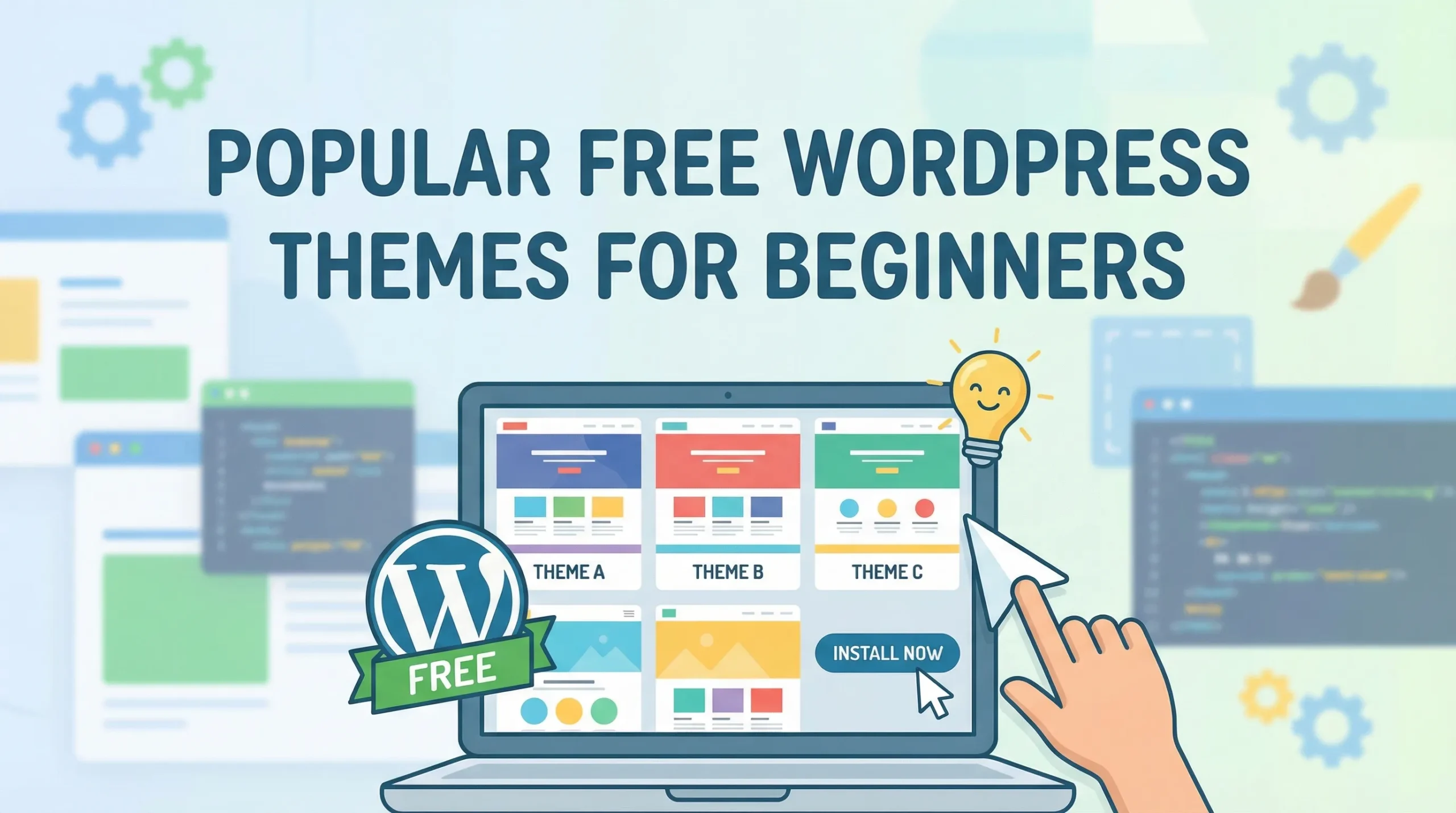 Popular Free WordPress Themes for Beginners