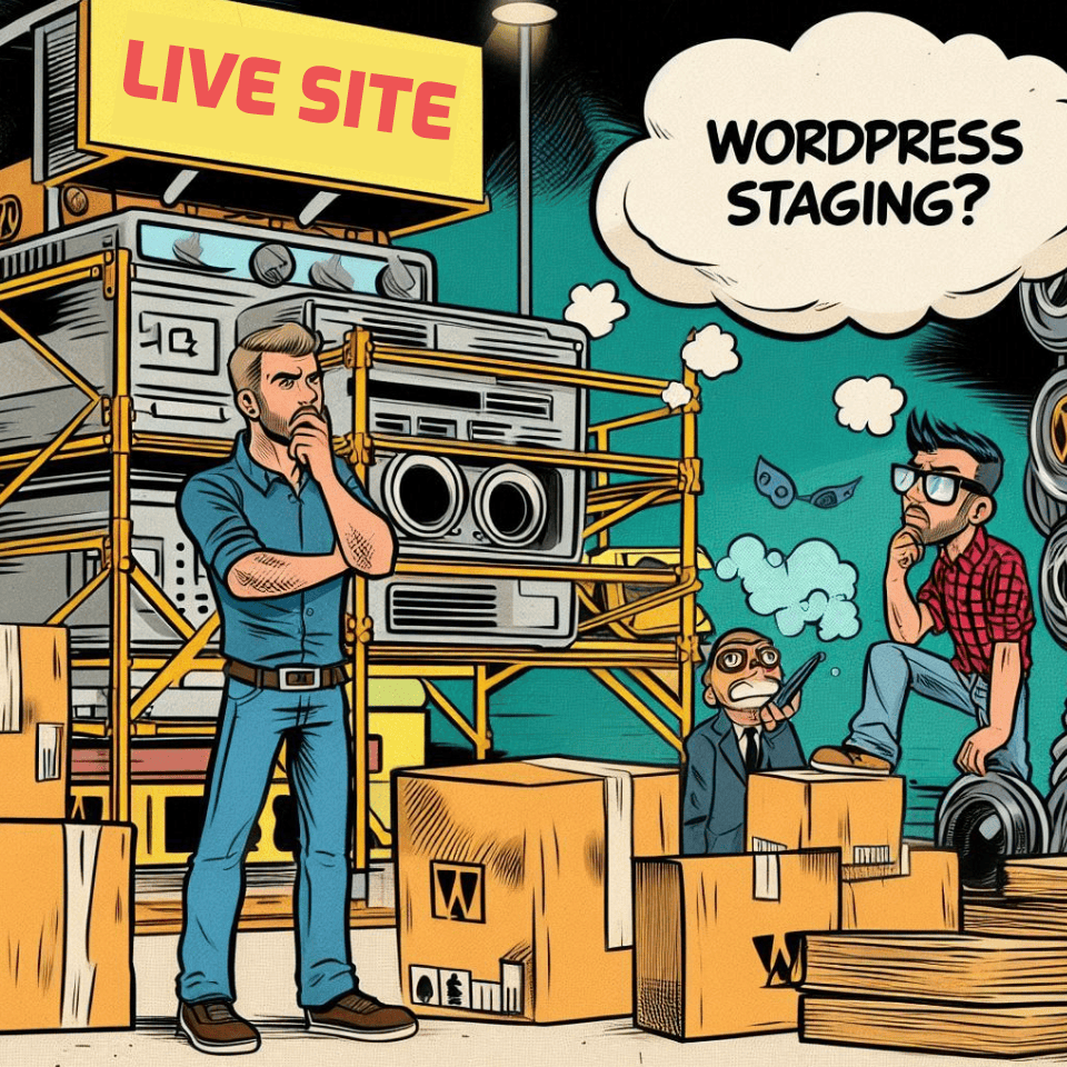 wordpress staging