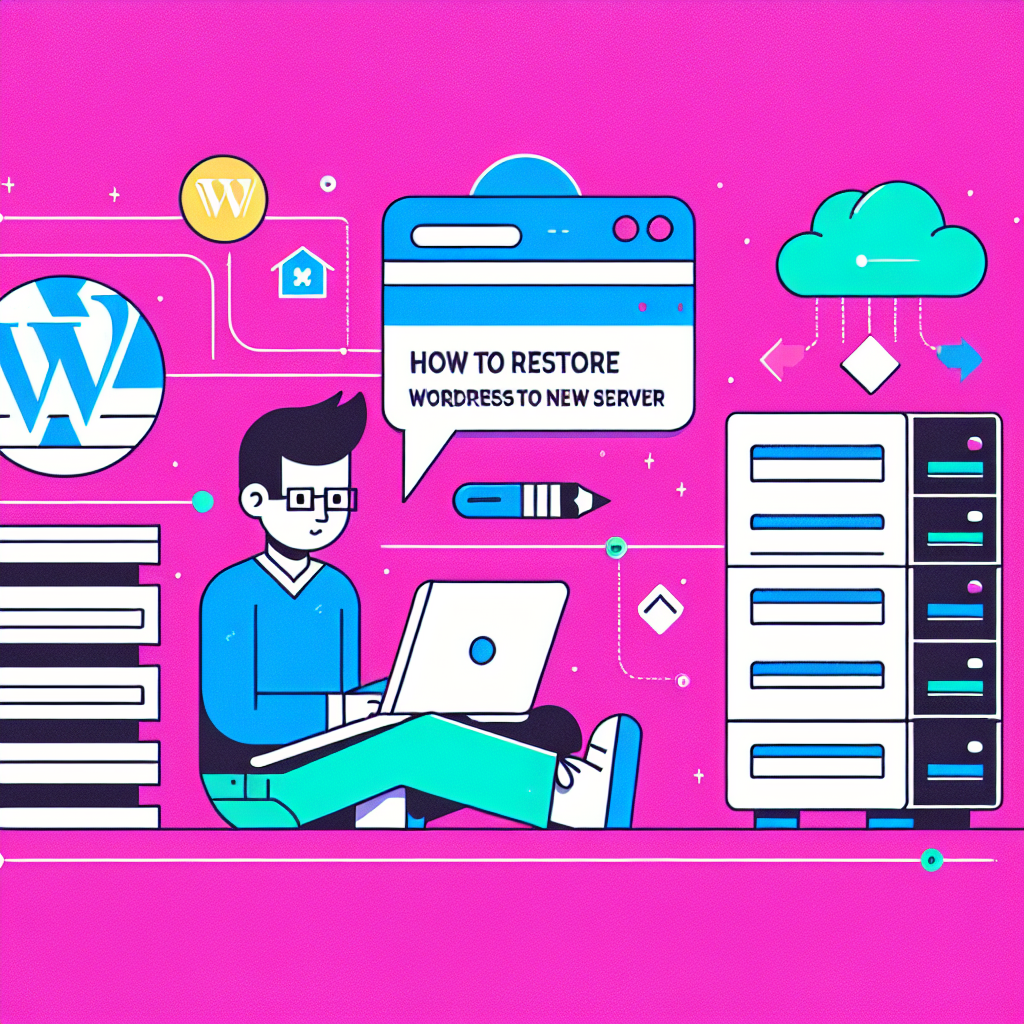 backup and restore wordpress site to new server