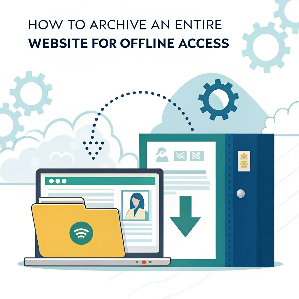 how to archive website