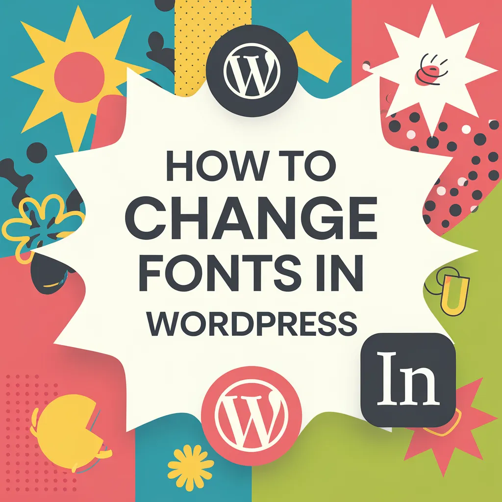 how to change wordpress font