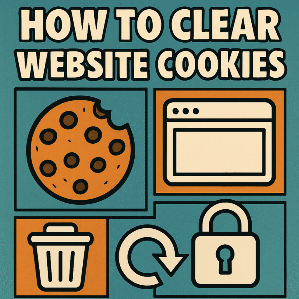 how to clear website cookies