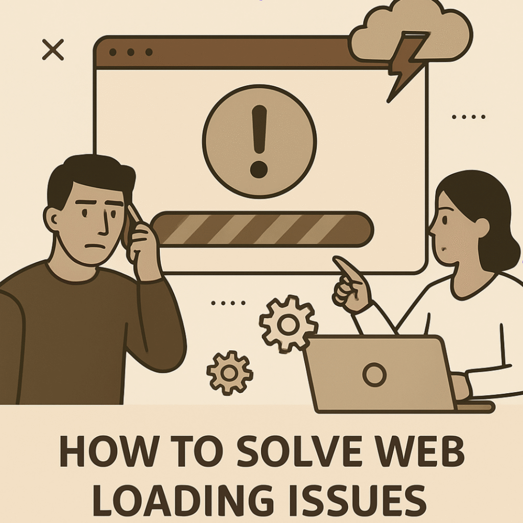 how to fix website not loading