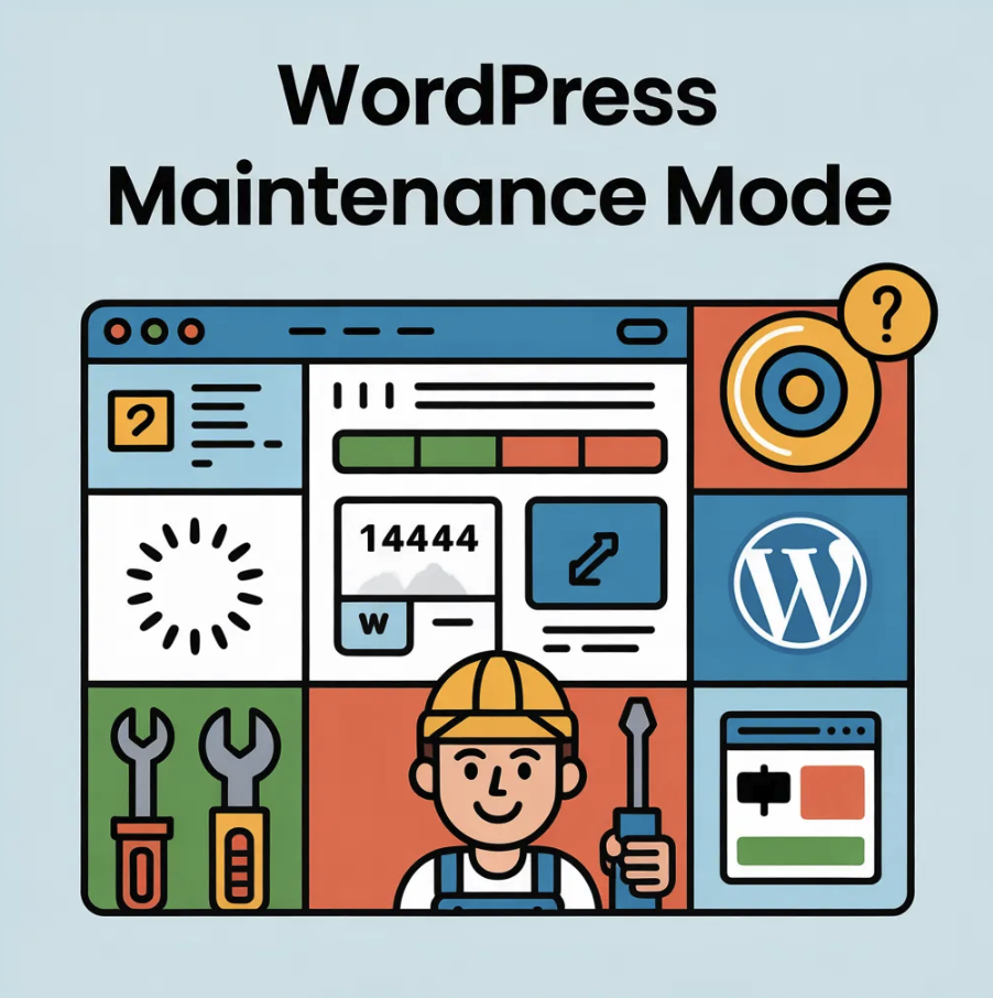 wordpress maintenance mode