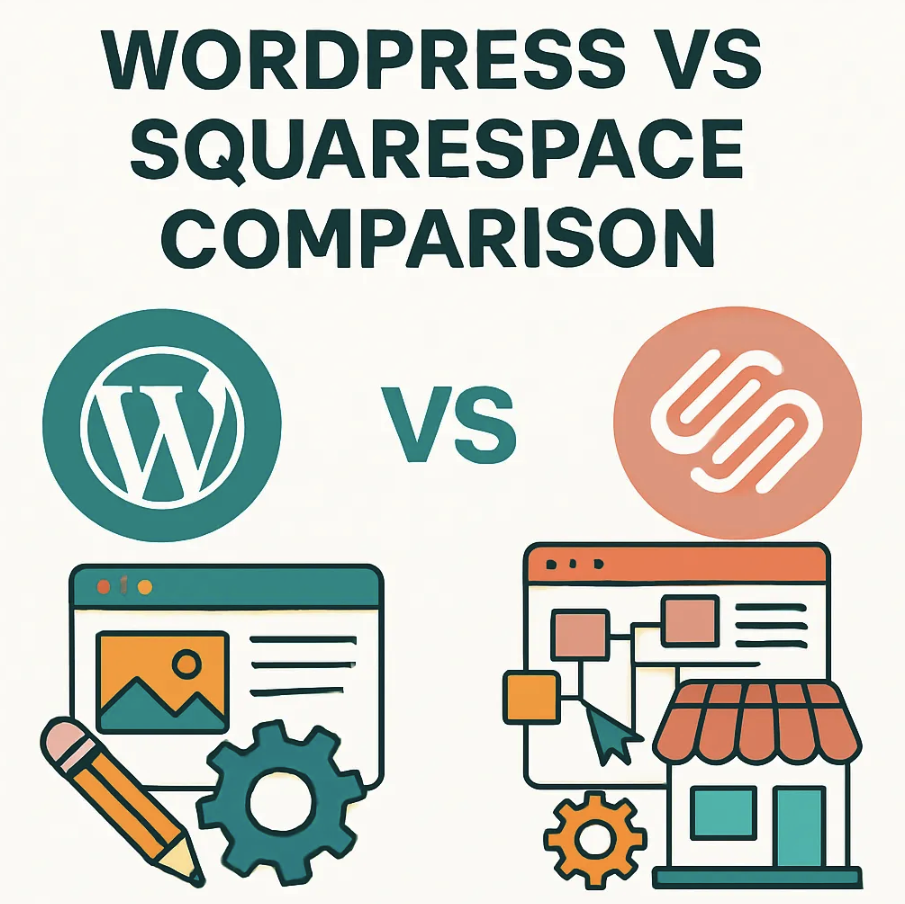 wordpress vs squarespace