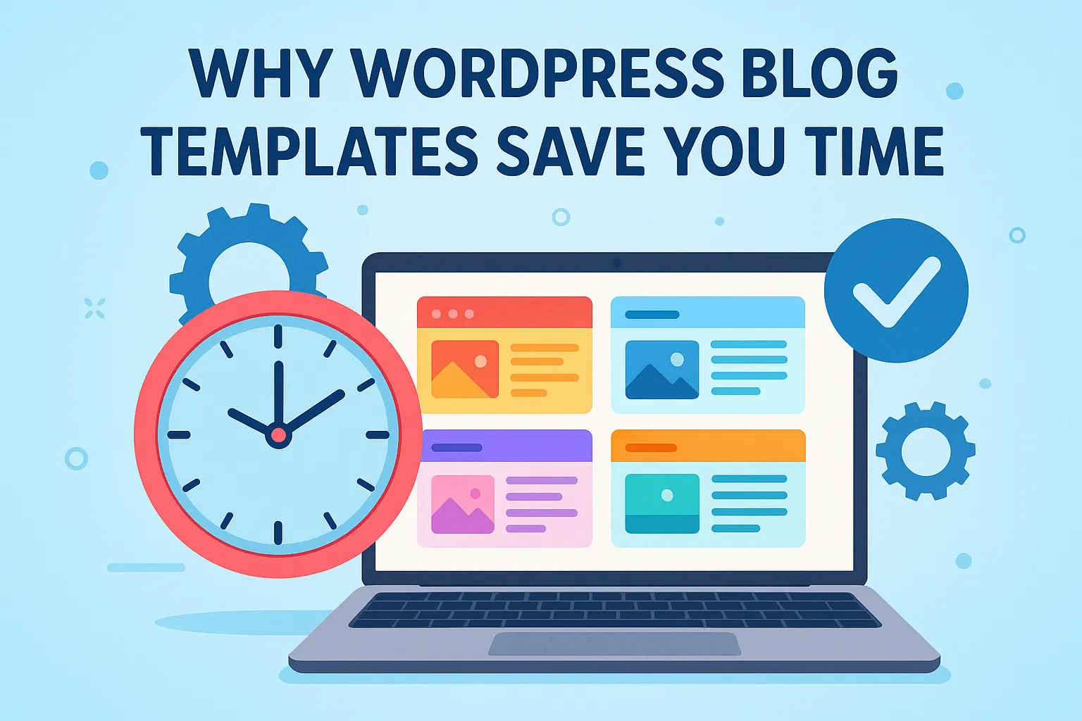 Why WordPress Blog Templates Save You Time
