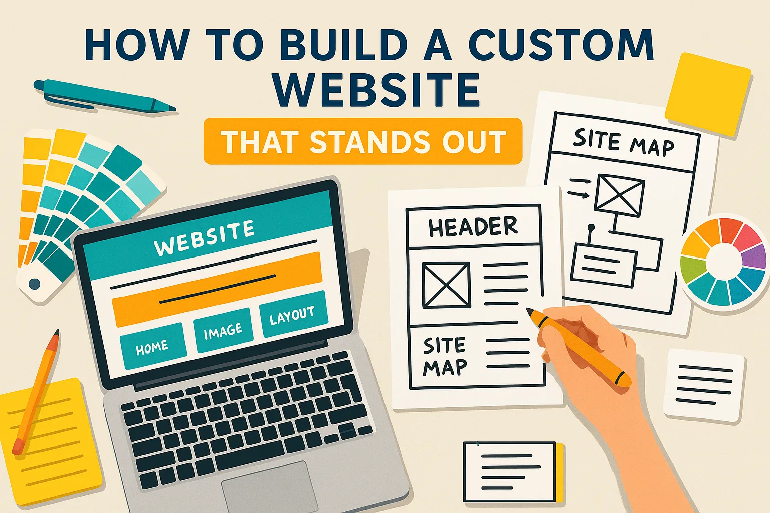 How to Build a Custom Website That Stands Out