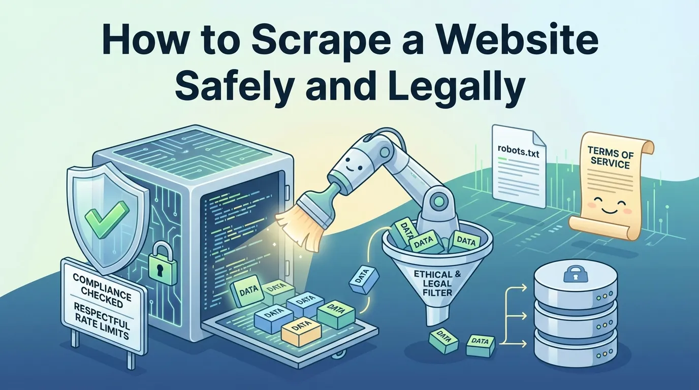 How to Scrape a Website Safely and Legally