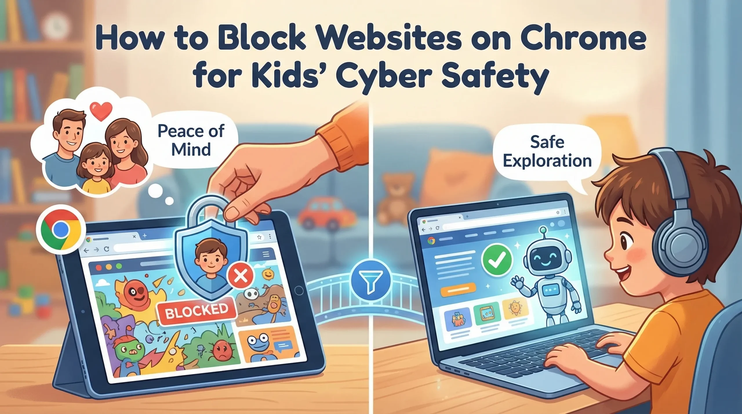 How to Block Websites on Chrome for Kids' Cyber Safety