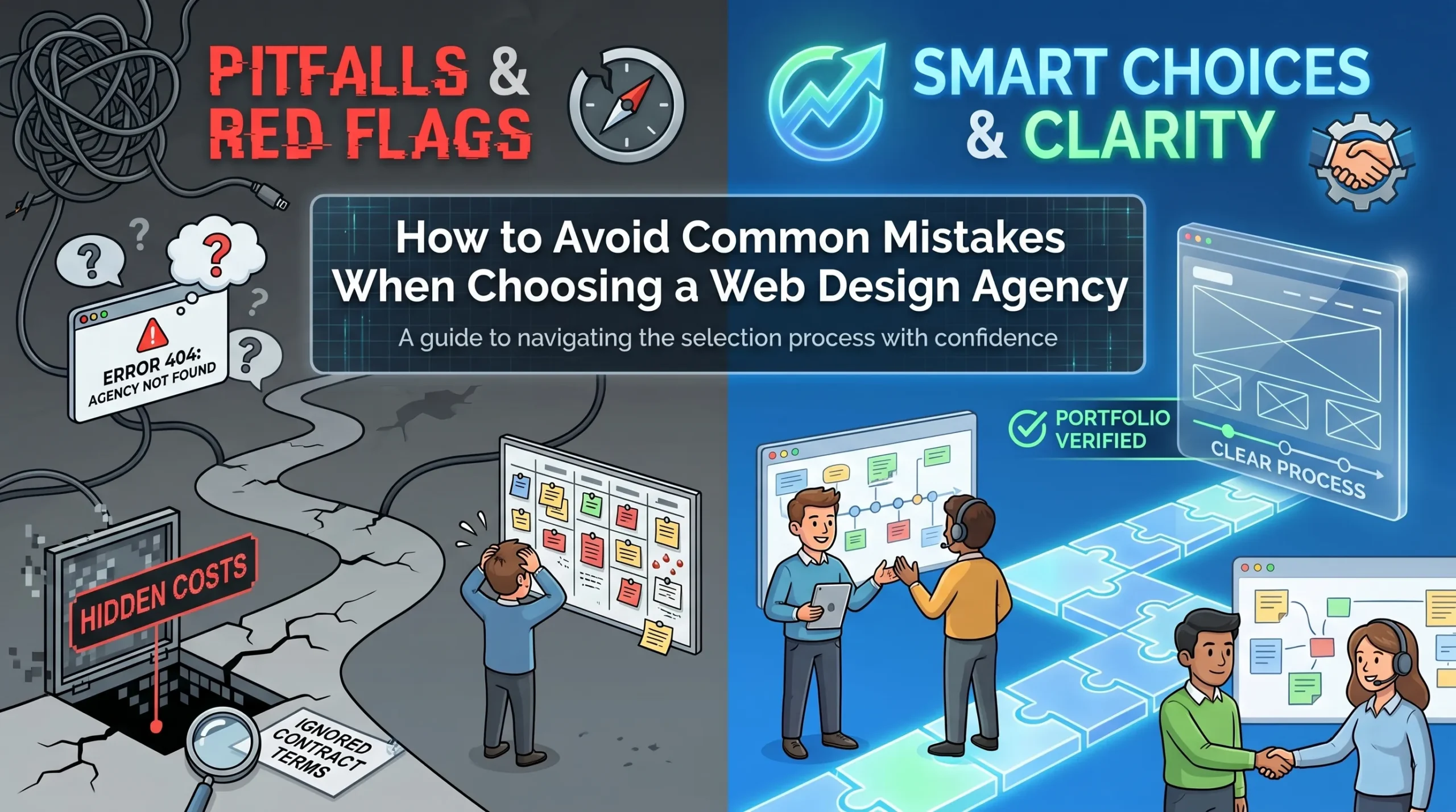How to Avoid Common Mistakes When Choosing a Web Design Agency