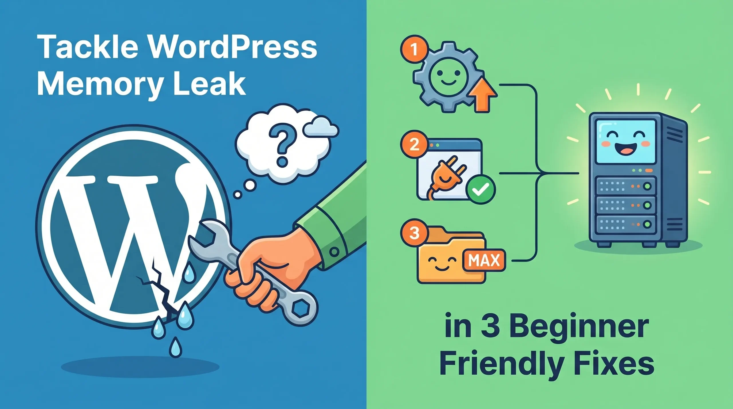 Tackle WordPress Memory Leak in 3 Beginner Friendly Fixes